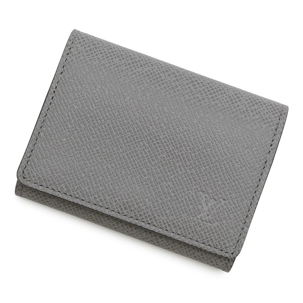 Louis Vuitton Taiga Envelope Carte de Visite Card Case Wallet Business H